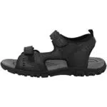 Geox Herren Uomo Sandal Strada A Sandalen Schwarz