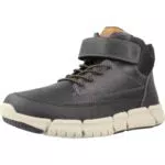 Geox J FLEXYPER Boy Ankle Boot, Black