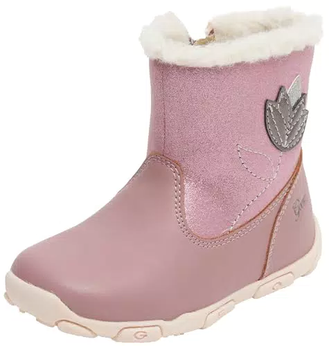 Geox Jungen Mädchen B BALU' Girl A Ankle Boot, DK Rose