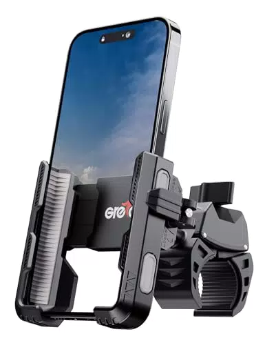 Grefay Fahrrad Handyhalterung Handyhalter Motorrad 2025 Handy Fahrradhalterung Universal Lenker Halter für iPhone 15 14 13 Pro Max Plus
