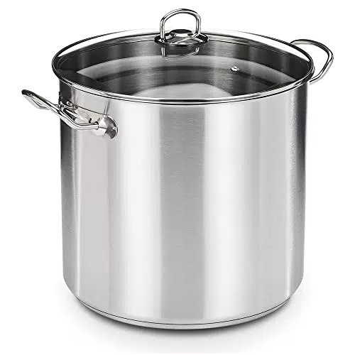 GSW 643474 Profi-Topf mit Glasdeckel, 30 x 28cm, 20 l