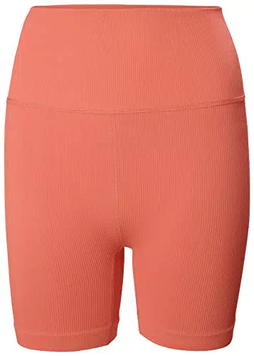 Helly Hansen Damen W Allure Seamless Bike Shorts, Peach Echo