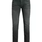Herren Jack & Jones Jeans Slim Fit Flat Front JJITIM JJORIGINAL Denim Stretch Hose mit Knöpfen