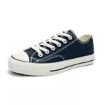 HEVA Klassische Schnürschuhe Damen aus Canvas für Freizeit