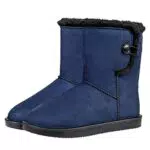 HKM Davos Button Fur Reitstiefel, dunkelblau