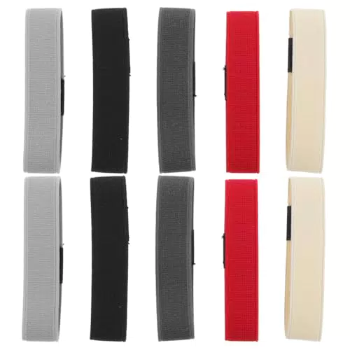 Holibanna 5 Paar Elastische High Heel Schuhriemen, Stretchband Schnürsenkel Weiche Einzelschuhe Riemen Anti Drop Anti Lose Schnürsenkel Gürtel Knöchelriemen für Frauen Mädchen Dame