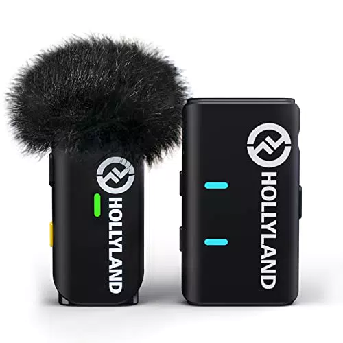 Hollyland Lark M1 Wireless Lavalier Mikrofon mit Geräuschunterdrückung