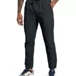 Holure Herren Wanderhose Sweatpants mit elastischer Taille und Reißverschlusstaschen
