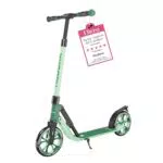 HUDORA BigWheel 205 Advanced Scooter - Komfortabler Aluminium-Roller für bis zu 100kg - Höhenverstellbarer & zusammenklappbarer Tretroller - Kick-Scooter für Kinder/Jugendliche & Erwachsene