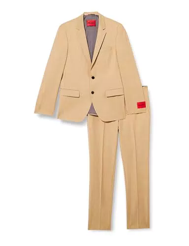 HUGO Herren Henry/Getlin232x Suit, Medium Beige267
