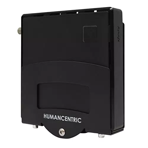HumanCentric Kleine Kabelbox- und Modemhalterung, verstellbare Wandhalterung für kleine und schmale Geräte wie Kabelboxen