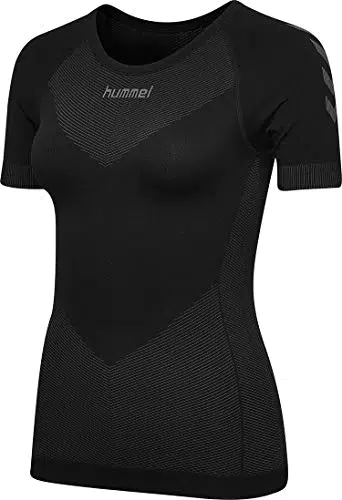 hummel Damen First Seamless S/S Trikot, Schwarz, M/L EU