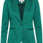 ICHI IHKATE Damen Blazer Kurzblazer mit Stretch und Reverskragen