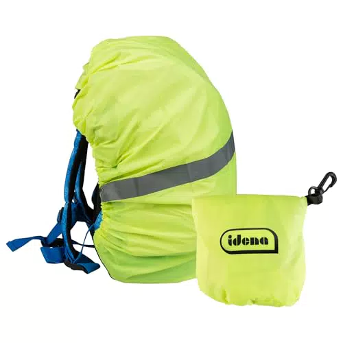 Idena 22077 - Regenschutz-Hülle für Rucksäcke und Schulranzen