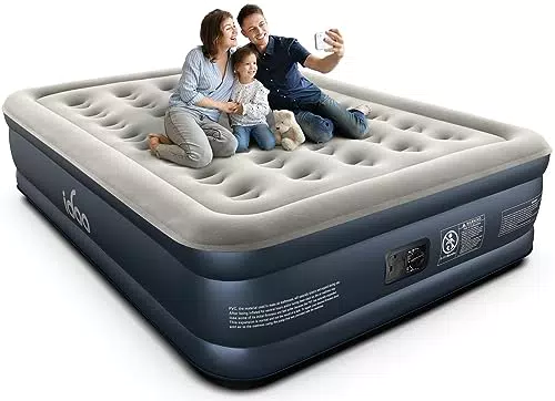 iDOO Luftmatratze Selbstaufblasend, Gästebett mit Elektrischer Luftpumpe
