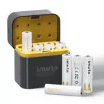 imuto Batterien AA 8 Stück Wiederaufladbare Lithium 1