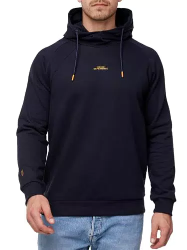 Indicode Herren INVir Sweatshirt mit Schalkragen und Kapuze