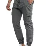 Indicode Herren Levy Cargohose aus Baumwolle mit 6 Taschen