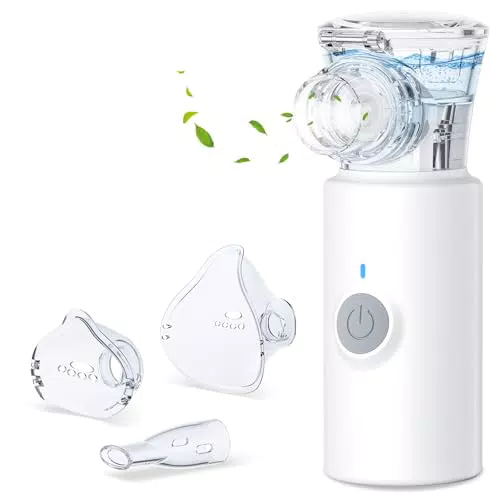 Inhalationsgerät, Sixriver Leiser Tragbarer Inhalationsgerät für Erwachsene und Kinder