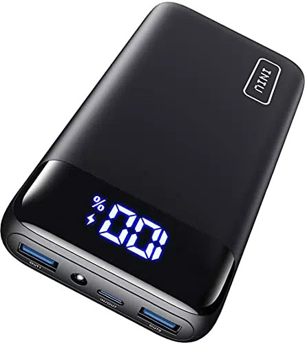 INIU Power Bank 20000mAh, 22,5W, PD 3.0, QC 4.0, kompatibel mit iPhone und Samsung