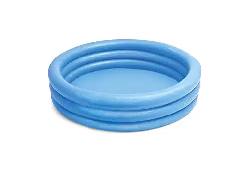 Intex 59416NP Crystal Blue Three Ring Inflatable Paddling Pool 1.14m x 25cm