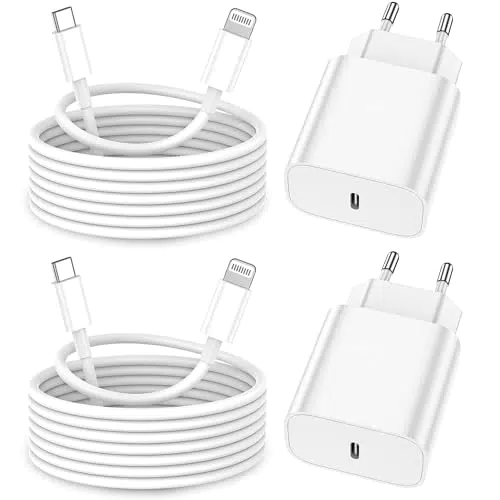 iPhone Ladekabel, 2er-Pack iPhone Ladegerät Apple-Ladekabel 2M