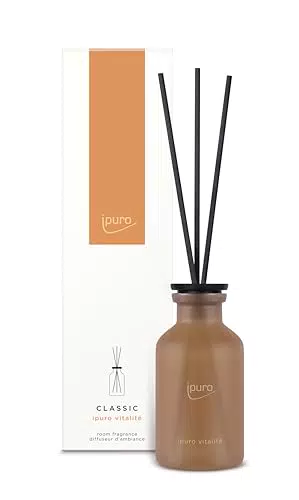 ipuro - Classic Raumduft VITALITÉ - 75ml, Raumerfrischer mit Rosmarin & Ingwer