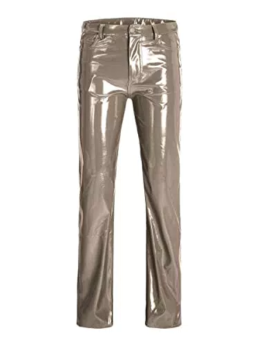 Jack & Jones Pants Damen, Brindle/Detail:Shiny