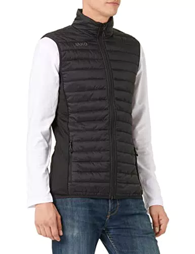 JAKO Damen Quiltet vest Premium Sonstige Jacke, Schwarz