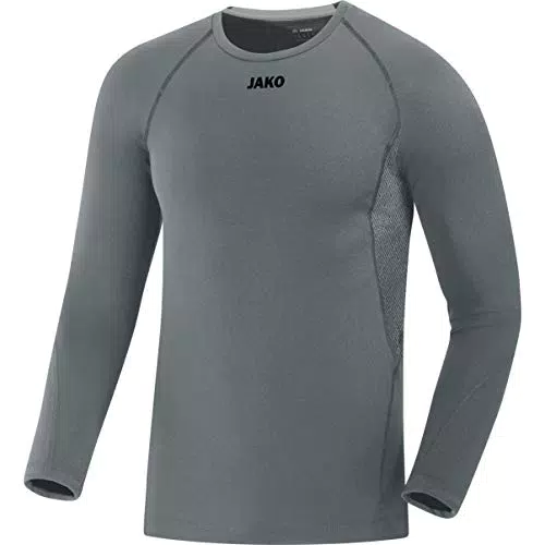 JAKO Herren Compression 2.0 Longsleeve, Schwarz, M EU