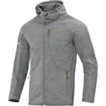 JAKO Herren Softshell-jacken Softshelljacke Light, grau meliert 7605