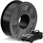 JAYO PETG Filament 1.75mm Schwarz 1.1KG, PETG Starke Zähigkeit 3D Drucker Filament
