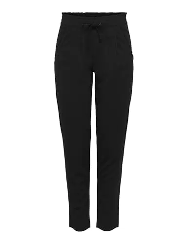 JDY Damen Jdycatia New Ancle Pant Jrs Noos, Schwarz