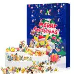 Jinhuaxin Adventskalender 2024 für Kinder mit Anime Figuren – Countdown Spielzeug