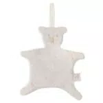 Jollein Schmusetuch Baby - Harvest, Natural - Schnullertuch - Schnuffeltuch - 75% Baumwolle