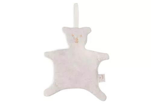 Jollein Schmusetuch Baby - Harvest, Natural - Schnullertuch - Schnuffeltuch - 75% Baumwolle