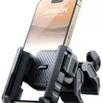 JOYROOM 2025 Upgrade Handyhalterung Fahrrad, Handyhalterung Motorrad Vibrationsgedämpft 1S Schnelle Montage und Demontiert am Lenker