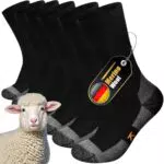 Kaciixaa Merino Wandersocken für Herren, Damen und Kinder – Trekkingsocken aus Merinowolle