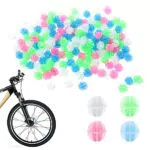 Keboyoe 180 Stücke Reflektierende Speichenperlen Fahrrad Kinder