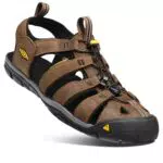 Keen Herren Clearwater Cnx Leather Sandalen,Braun