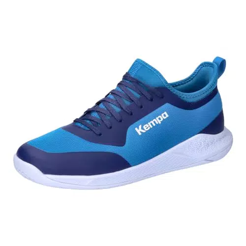 Kempa Kourtfly Junior Sport-Schuhe, blau/weiß