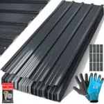 KESSER 12x Profilblech Trapezblech 129cm x 45cm = 7 m - Dachblech für Gerätehaus