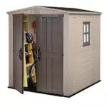 Keter Gerätehaus Factor 6x6, Beige, 6.2m Rauminhalt