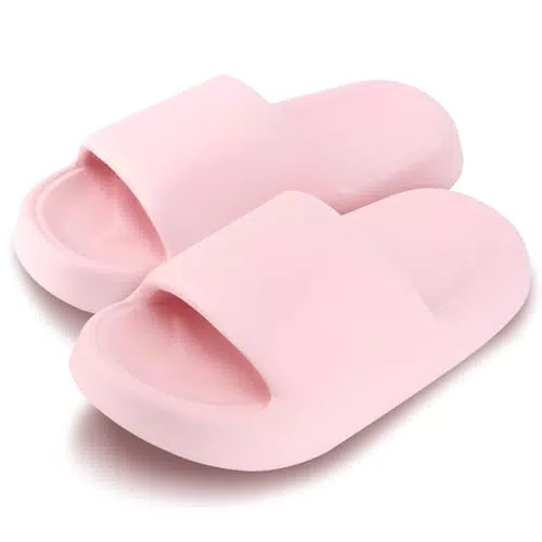 KEWUZY Badeschuhe Damen Herren Original Hausschuhe Cloudyzz Schlappen 100% EVA Super Weich Rutschfest Badeschuhe