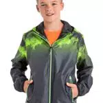 Killtec Jungen Lyse BYS JCKT B Funktionsjacke/Regenjacke mit Kapuze