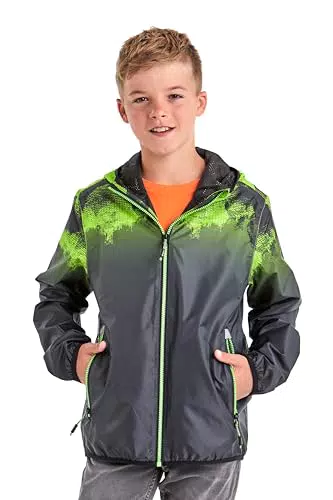 Killtec Jungen Lyse BYS JCKT B Funktionsjacke/Regenjacke mit Kapuze
