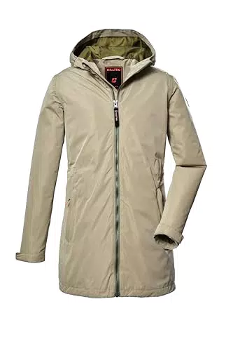 killtec Mädchen Funktionsparka mit Kapuze/Parka ist wasserdicht KOS 359 GRLS PRK
