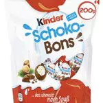 kinder Schoko-Bons Cremige kinder Schoko-Bons mit Milchcreme und zarter Vollmilchschokolade 1 Packung à 200 g