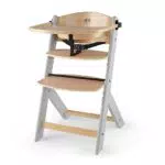 Kinderkraft Kinderhochstuhl aus Holz ENOCK 3 in 1, Niedriger Stuhl