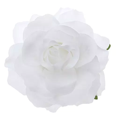 Künstliche große Rose Haarnadel Haarspangen Brosche für Frauen Party